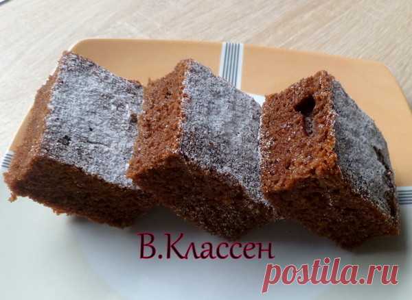 Польский шоколадный пирог - Быстро и вкусно - Группы Мой Мир