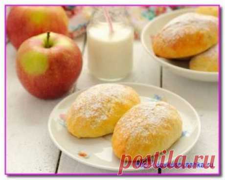 Пирожки с яблоками из творожного теста | vipvkusnyashka.ru