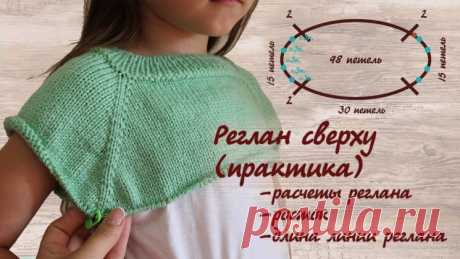 Расчёты при вязании свитера регланом сверху (Уроки и МК по ВЯЗАНИЮ) – Журнал Вдохновение Рукодельницы