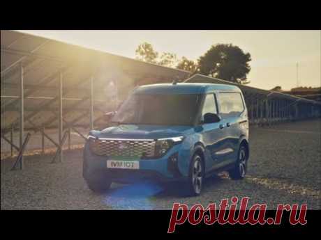 Ford представляет Boxy New Electric E-Transit Courier, предстоящую панель Puma EV Van Cousin