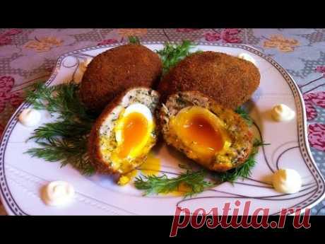 Яйца по-шотландски / Scottish Eggs / Очень Простой Рецепт (Вкусно и Быстро)