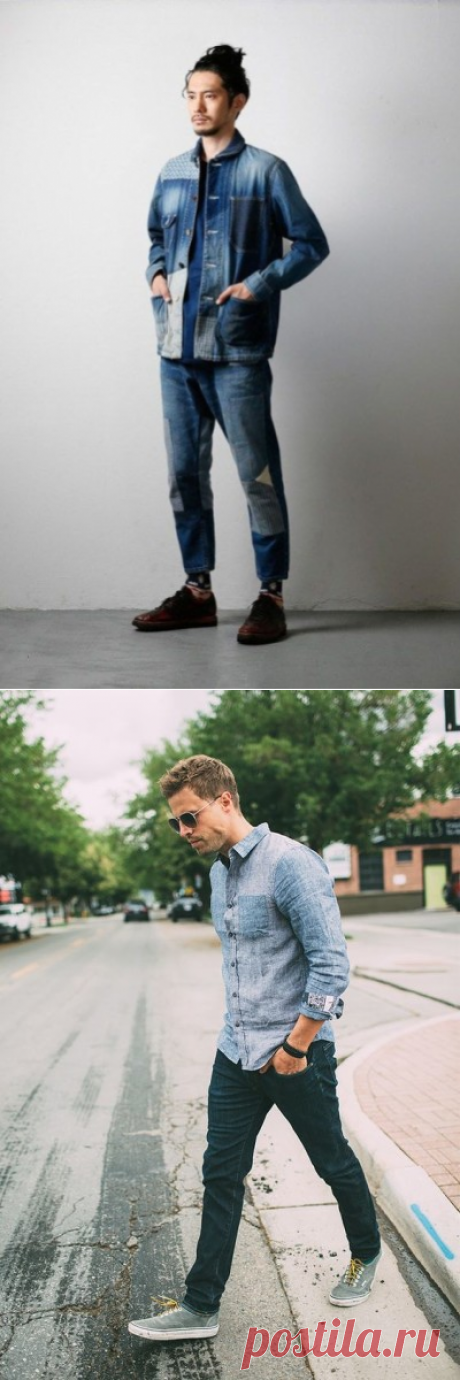 Stylish Ways To Wear Denim For Men's Fashion Looks &amp;ndash; Ferbena.com