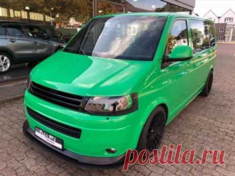 Volkswagen Transporter с мотором от Porsche . Тут забавно !!!