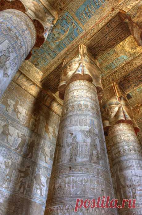 Egypt10_0913 HDR | HDR Temple of Hathor Dendara, Egypt | Wallace | Flickr