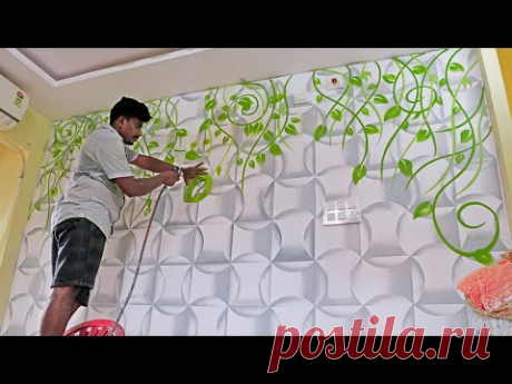 3D wall painting ideas for interior design | How to