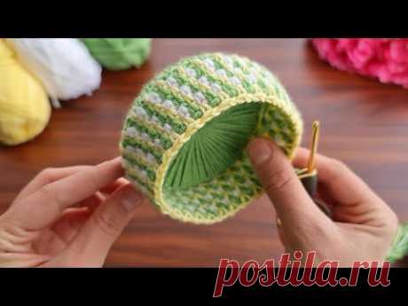 Super idea!😍kitchen, bathroom, sink use wherever you want.This knitting will be very useful for you.