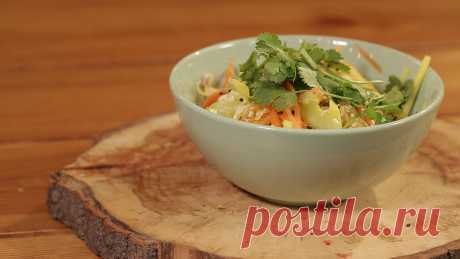 Салат из сырой картошки от шеф-повара Дениса Ковтуна – Еда живая и мёртвая
