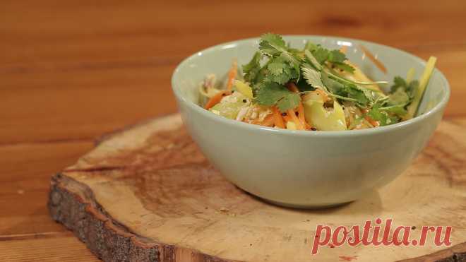 Салат из сырой картошки от шеф-повара Дениса Ковтуна – Еда живая и мёртвая