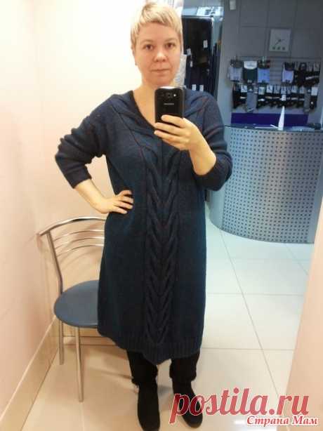 Длинное платье-свитер в стиле кэжуал, экстремальный оверсайз, спицами.