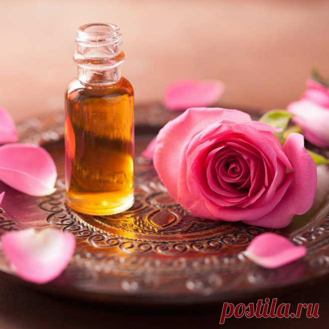 Масло розы для кожи, гормонов и против депрессии