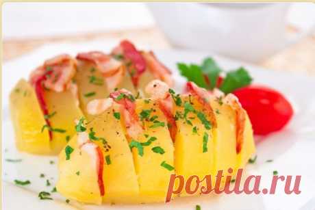 Картошка-гармошка влюбляет в себя с первого взгляда! — Вкусные рецепты