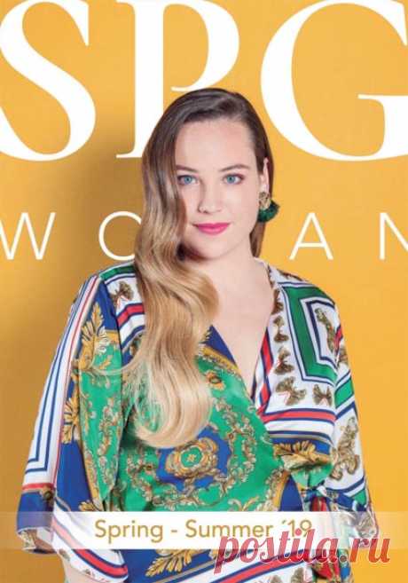 Каталог женской одежды больших размеров испанского бренда SPG Woman весна-лето 2019