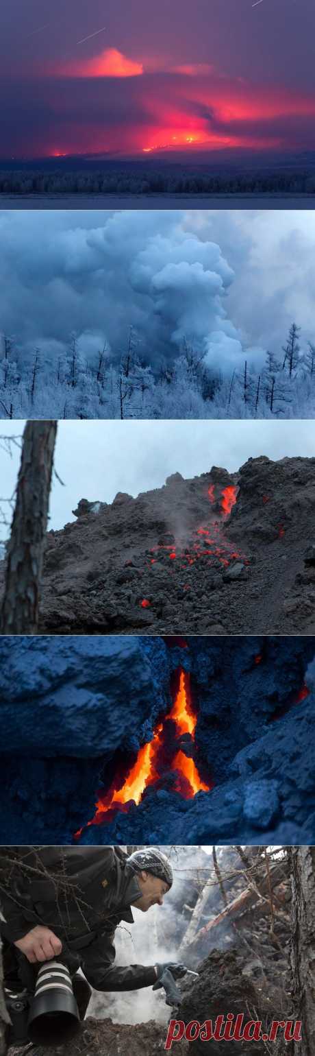 Извержение вулкана Толбачик. Первые впечатления.