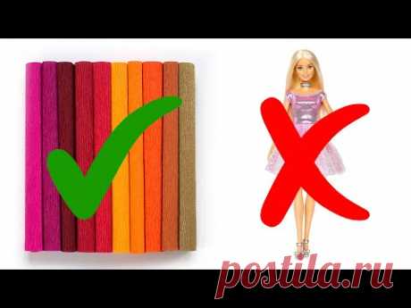 How To Make Crepe Paper Doll | Paper Doll | Flower Fairy doll | Crafts Junction