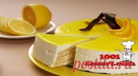 Лимонный торт (без выпечки) » Простые десерты