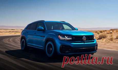 Volkswagen Atlas Cross Sport GT Concept 2022: техника, салон, внешний вид