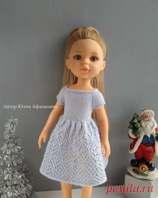 Вяжем платье для куклы Paola Reina 