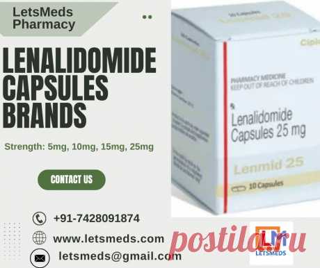 Are you or a loved one in need of Lenalidomide 25mg Capsules for cancer treatment or managing certain blood disorders? Look no further! Indian Lenalidomide 25mg Capsules is a potent medication known for its efficacy in treating multiple myeloma, myelodysplastic syndromes, and other cancers. Each capsule contains 25mg of the active ingredient, providing targeted treatment and relief. Worldwide shipping available USA, UAE, UK, China, Philippines, Malaysia, Thailand, Taiwan, Singapore, Saudi Arabia