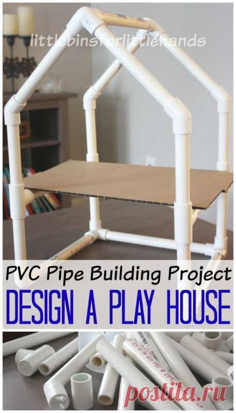 PVC Pipe House Building Project STEM Engineering Activity