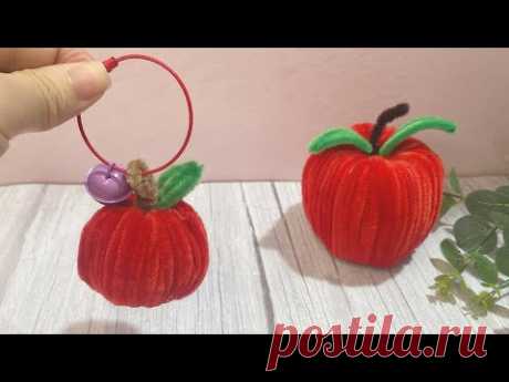 How To Make Flower Keychain - Keychain Pipe Cleaner