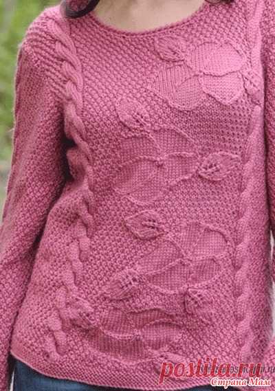 Пуловер от дизайнера Susie Bonell - Вязание - Страна Мам