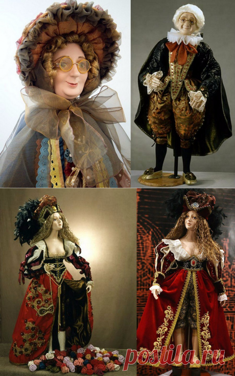 Куклы Олины Вентцель – это поистине коллекция чудес