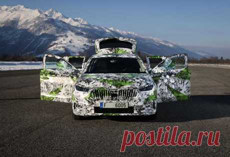 Новый хэтчбек Skoda Fabia 2022 характеристики