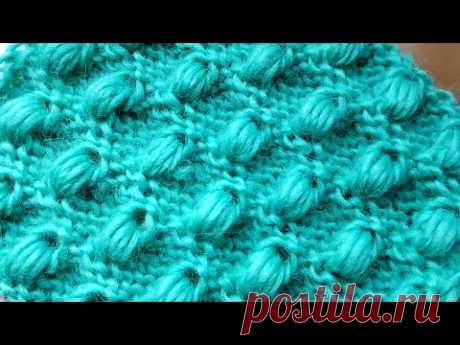 Это очень выразительные шишечки-фисташки 🧣 knitting pattern.