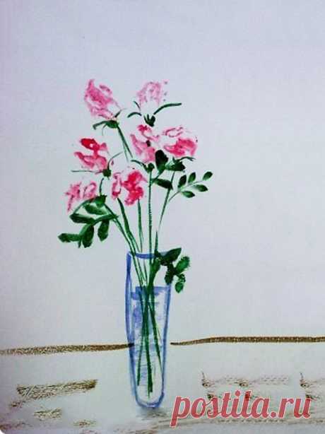 Рисуем цветы при помощи смятой бумаги Рисуем цветы при помощи смятой бумагиИногда красивые картины можно создавать простыми способами.Отдохните и получите удовольствие от процесса рисования.Если мять бумагу по-разному, то и цветы будут не похожи один на другой.