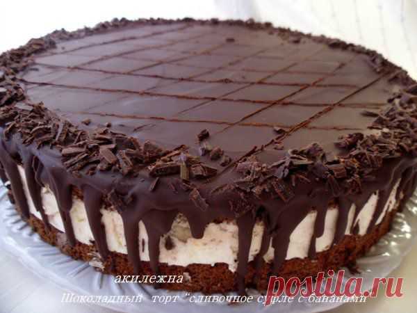 Шоколадный торт "Бонжур"