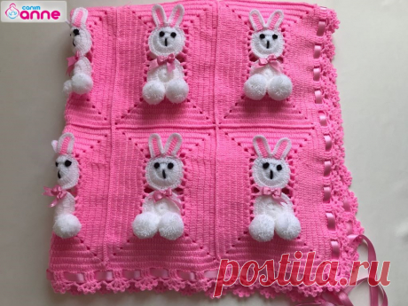 Knit Rabbit Baby Blanket Free Pattern - Knitting, Crochet Love Rabbit Baby Blanket Making Baby blanket making of Baby Blanket with Rabbit Hi to everyone, we continue to make knitting videos for you every day again we came with a very nice baby blanket rabbit baby blanket you can choose the color you want according to your child’s gender we have preferred pink and white […]