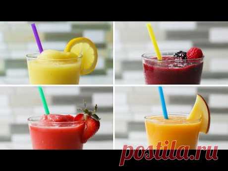 ЗАМРАЗЕНА ЛИМОНАДА -Frozen Lemonade 4 Ways