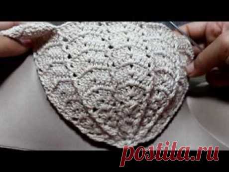 Cropped croche Sereia/Zulmira Altafim