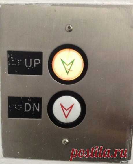 Коварный лифт. / Занимательная реклама