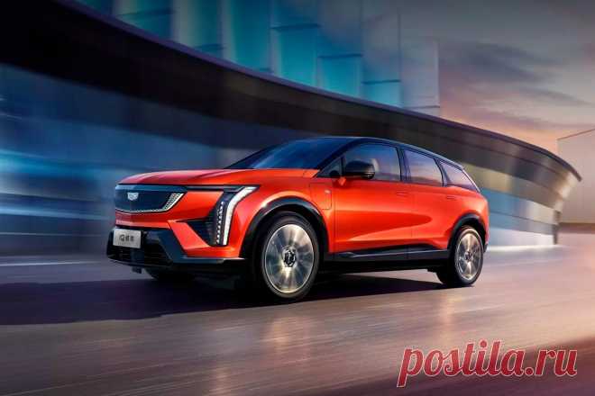 Cadillac Optiq 2025: электрический кроссовер начального уровня