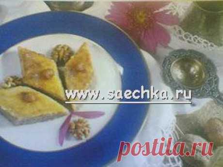 Бакинская пахлава, восточные сладости - азербайджанская кухня