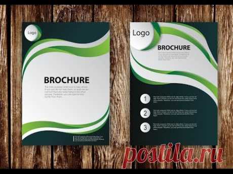 How to Design Brochure Vector Using Adobe Illustrator (PART 1)