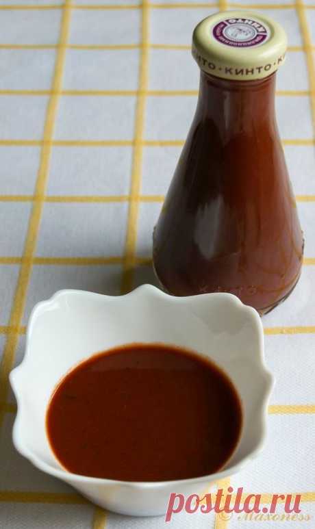 Томатный кетчуп по старинному рецепту .
