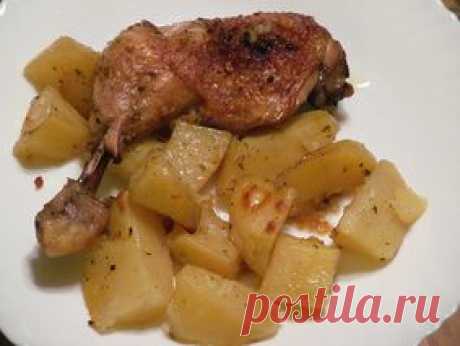 Курица с картошкой в мультиварке - tochka.net