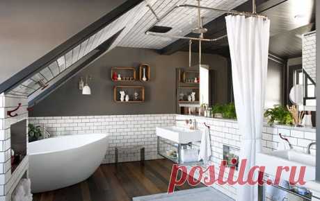 (+1) тема - Дизайн ванной с душевой кабиной — фото | Роскошь и уют