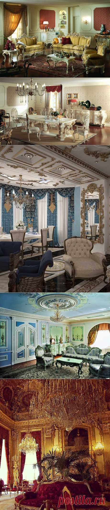 (+1) комм - Шикарные гостиные в стиле барокко | Интерьер и Дизайн