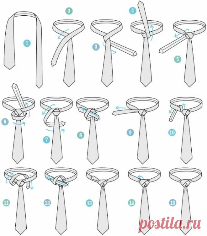 Способы галстук