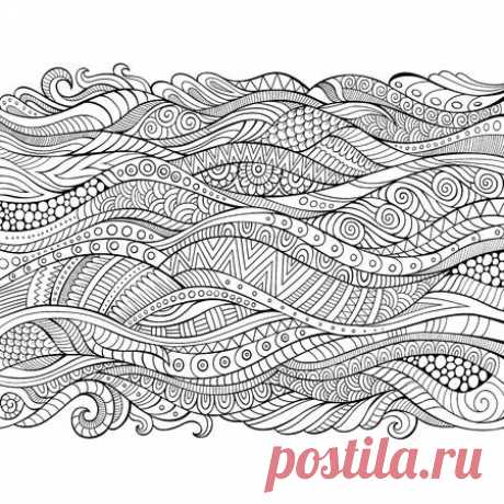 Vector hand drawn outline abstract ornamental ethnic stripe background 123RF - Миллионы стоковых фото, векторов, видео и музыки для Ваших проектов.