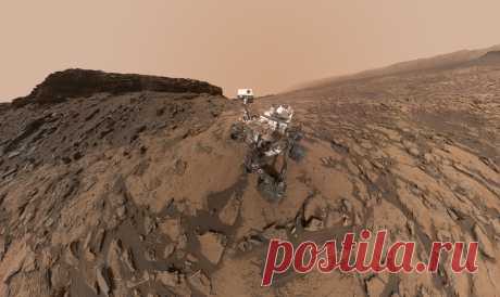 Лучшие космические фотографии 2016 года - Hi-Tech Mail.Ru Марсоход на Марсе