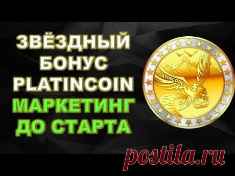 PLC GROUP AG Platincoin   акция звёздного бонуса   используй все прелести маркетинг плана до старта! - YouTube