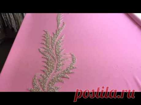 Crystal Embroidery for Wedding Dress Adornment - Blaze
