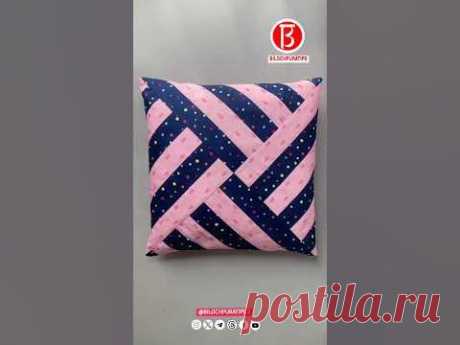 How to Make Patchwork Pillow Tutorial Part