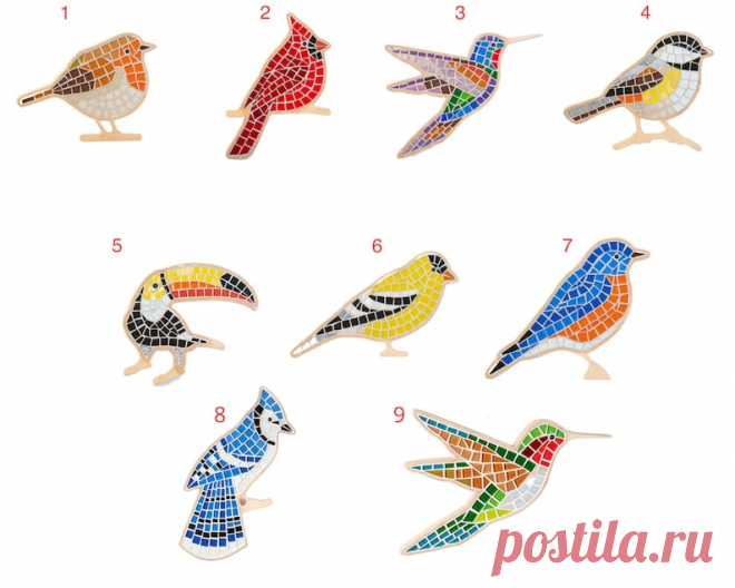 Kit de bricolaje Kit de mosaico de pájaros para adultos Regalo del Día de las Madres Regalos de colibrí Kit de artesanía de mosaico de vidrio para adultos - Etsy Chile