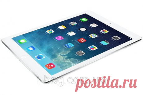 iPad Air 32Gb Wi-Fi Silver — интернет-магазин техники Apple эксклюзивных аксессуаров «i-BAG»