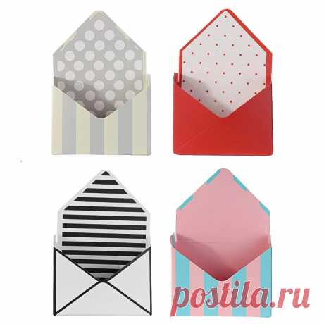 12Pcs/Set Envelope Folding Flower Boxes Paper Floral Wrapping Gift Party Wedding - US$29.99